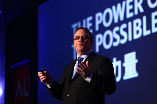 歐特克公司全球高級副總裁、亞太區總裁魏柏德